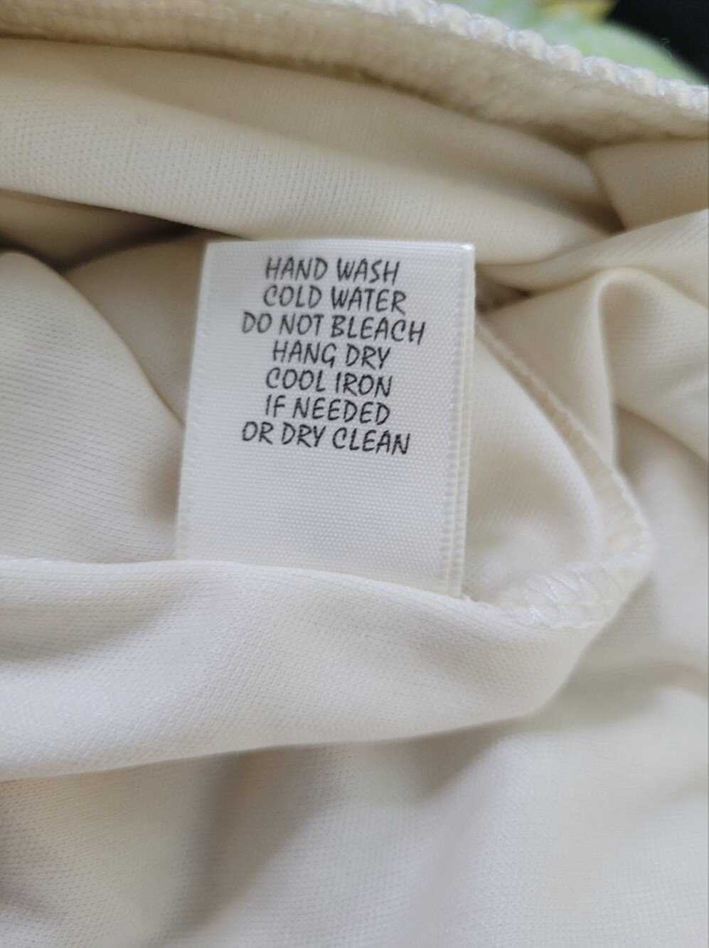 Adiva Ivory Cream Crocheted Floral Midi Skirt | Boho Cottagecore | Size Small - Picture 7 of 7